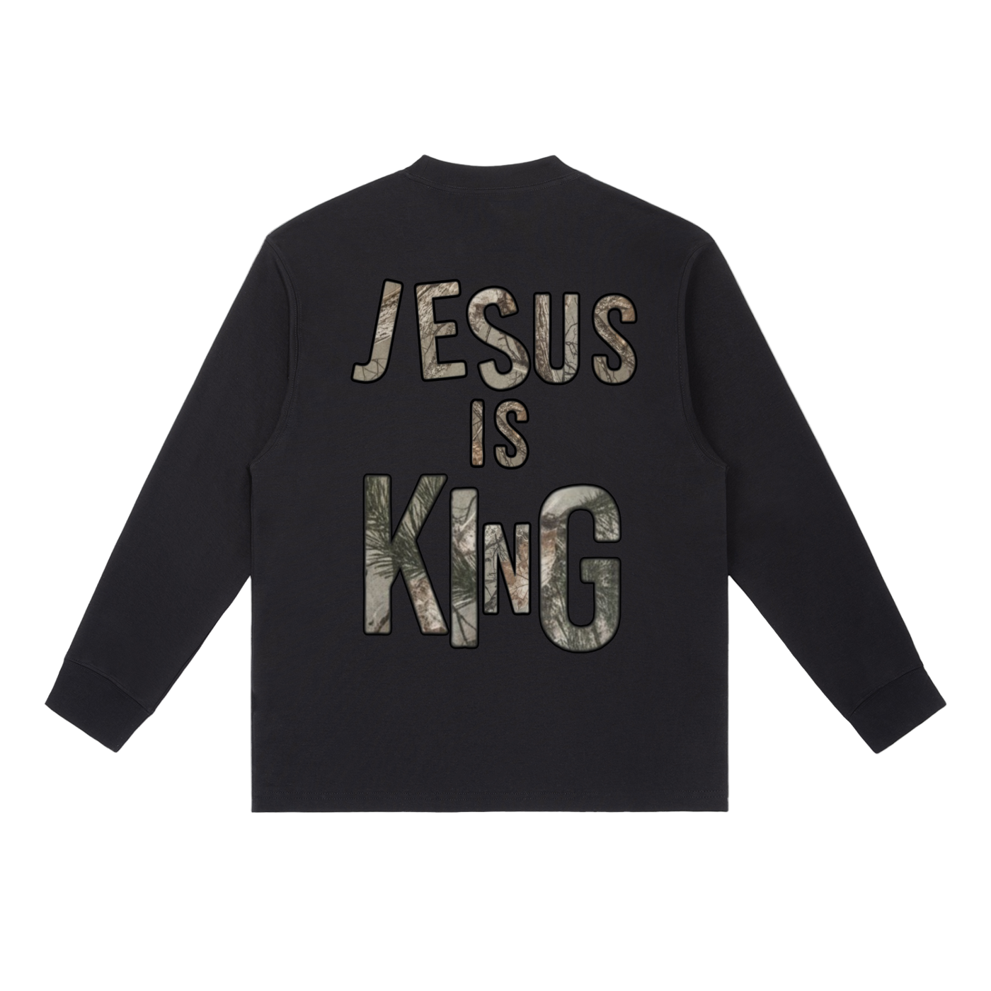Jesus is King Long-Sleeve Tee