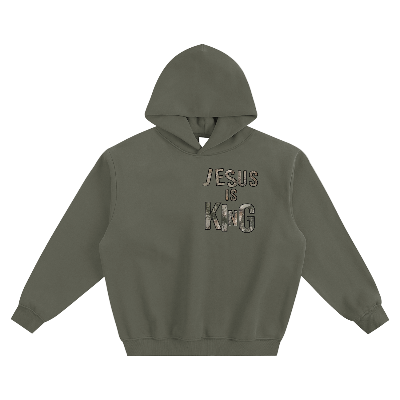 Jesus Is King Soft Boxy Hoodie
