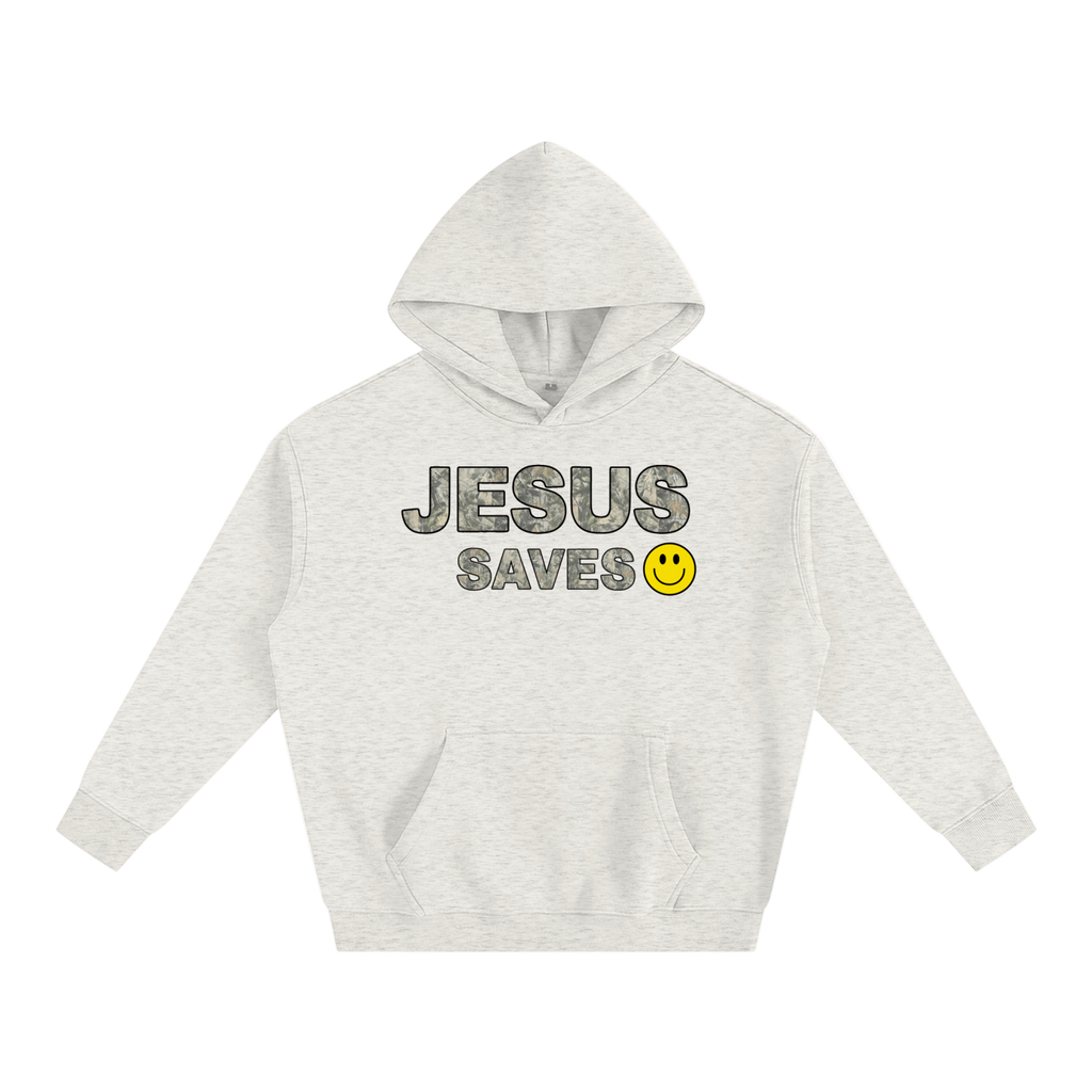 Jesus Saves Heavy Weight Oversized Ultra Soft Hoodie