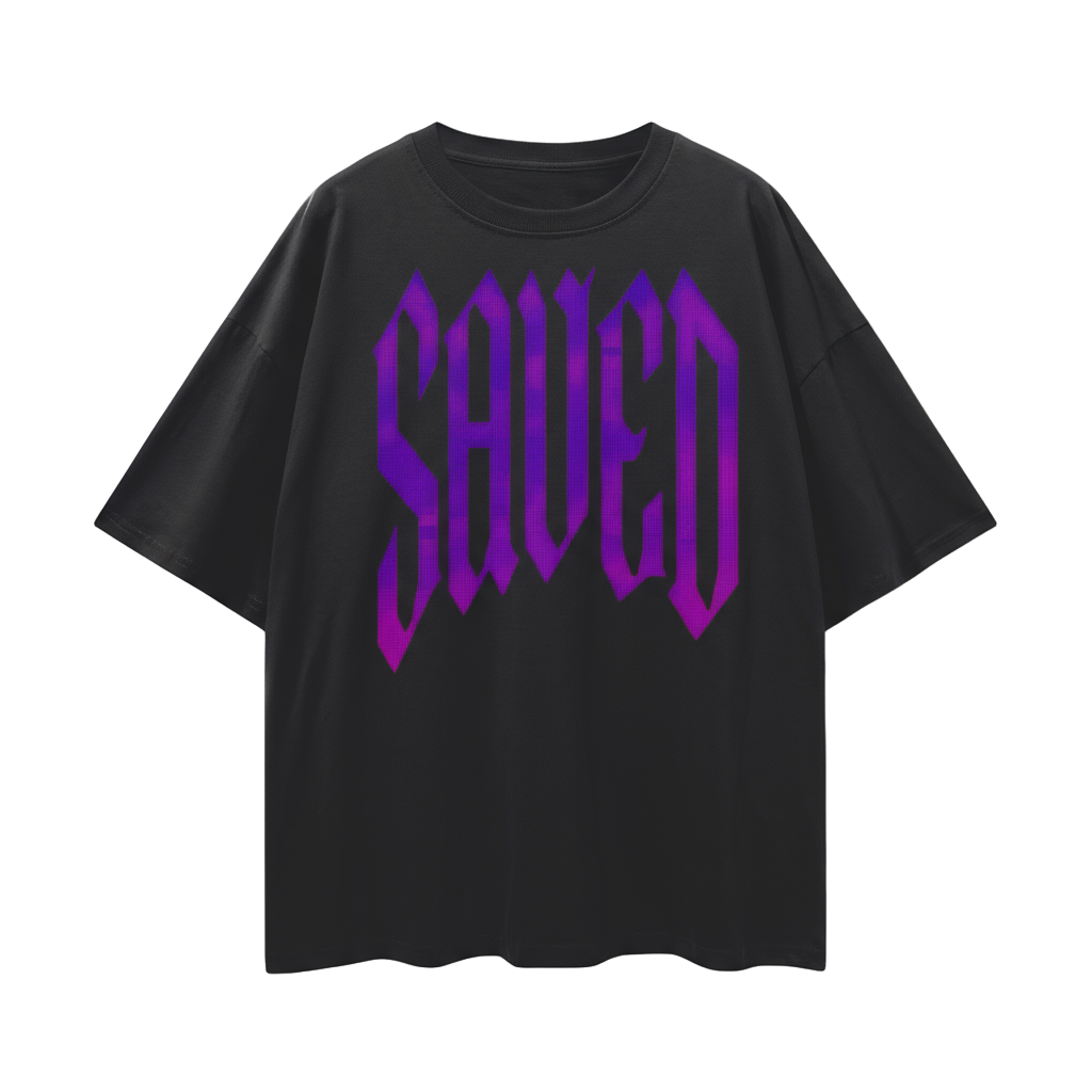 SAVED Loose Drop Shoulder T-Shirt