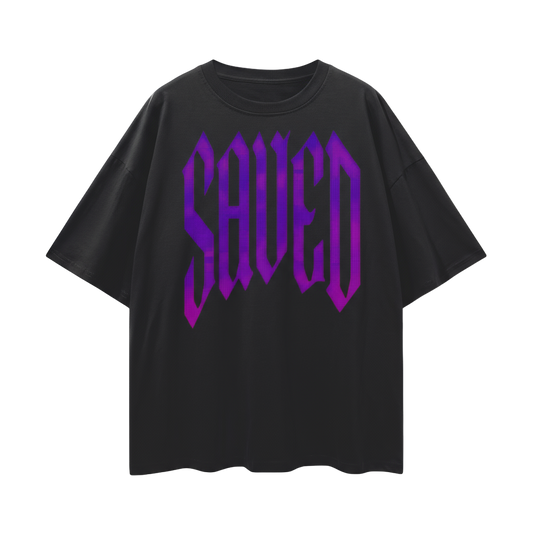 SAVED Loose Drop Shoulder T-Shirt - alternate view