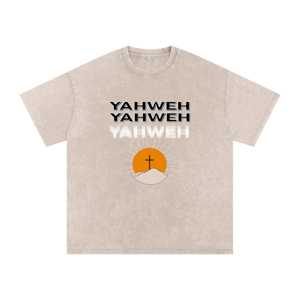 Yahweh Snow Washed Tee