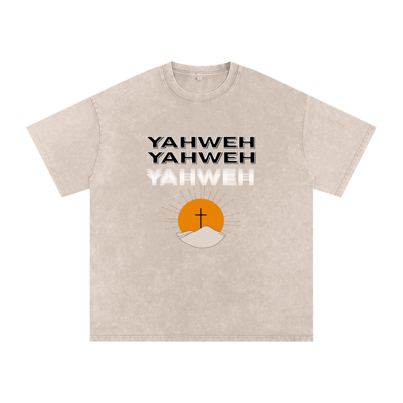 Yahweh Snow Washed Tee