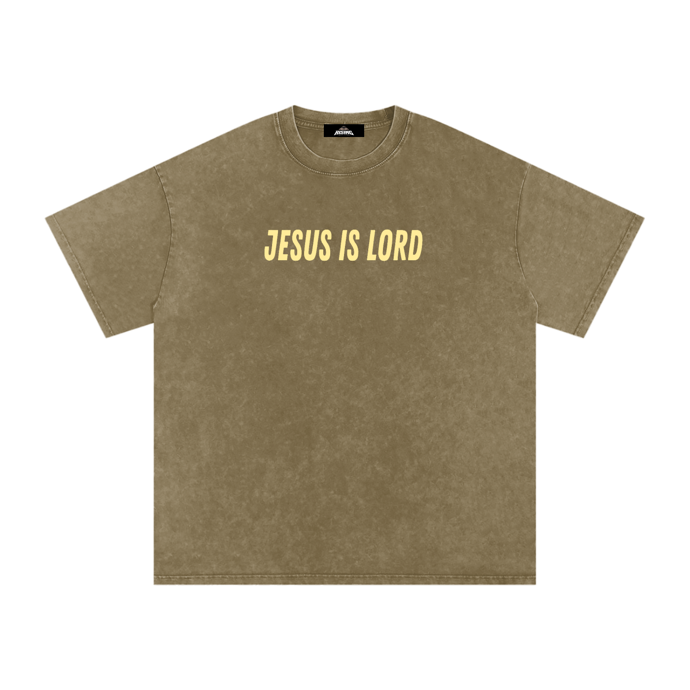 Jesus is Lord Snow Washed Tee