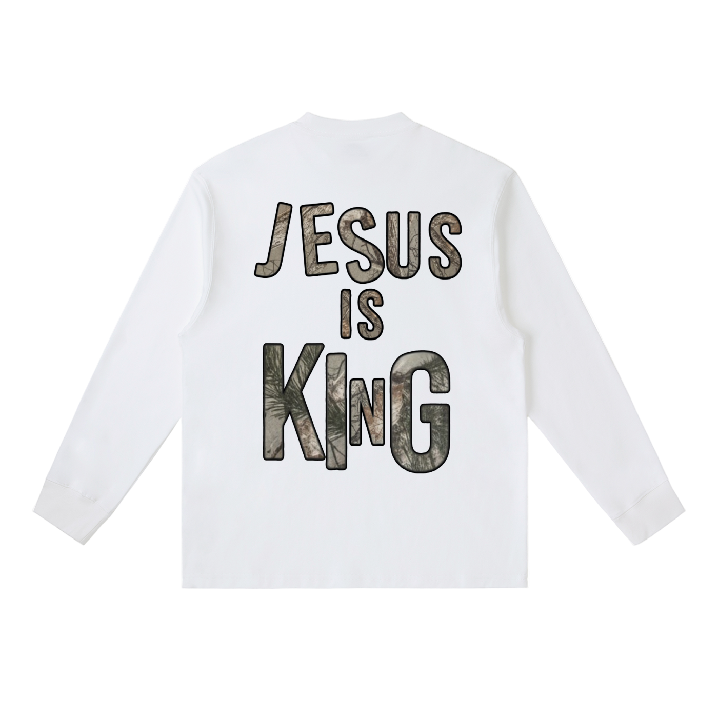 Jesus is King Long-Sleeve Tee