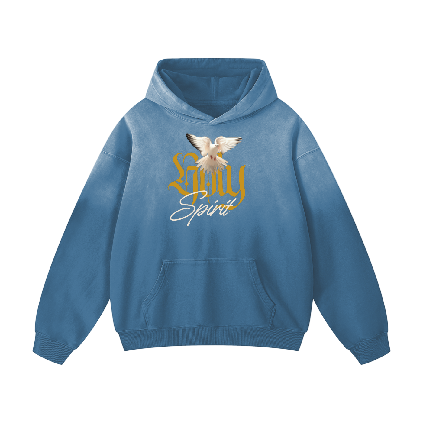 Holy Spirit Heavyweight Faded Hoodie