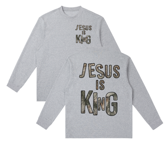 Jesus is King Long-Sleeve Tee
