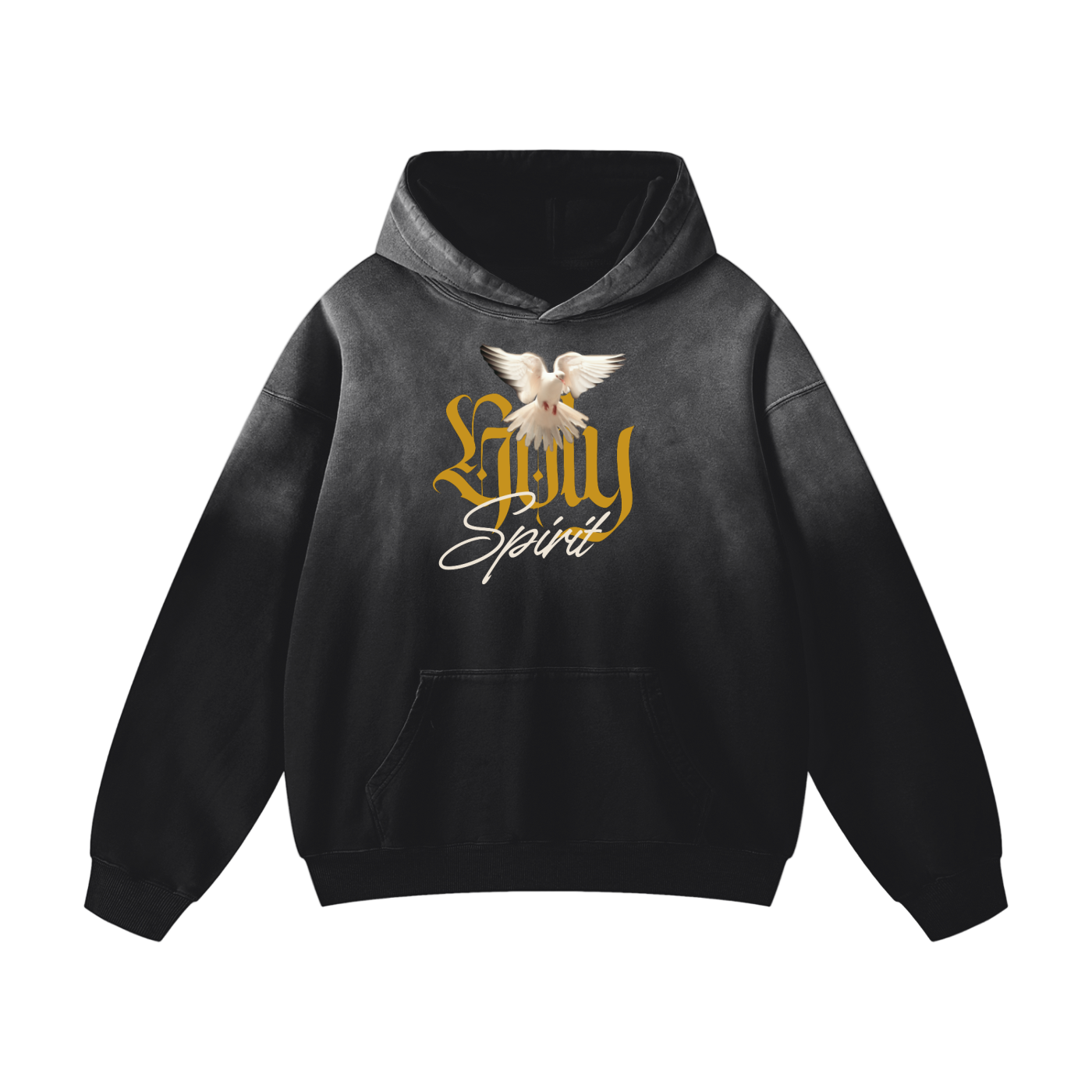 Holy Spirit Heavyweight Faded Hoodie