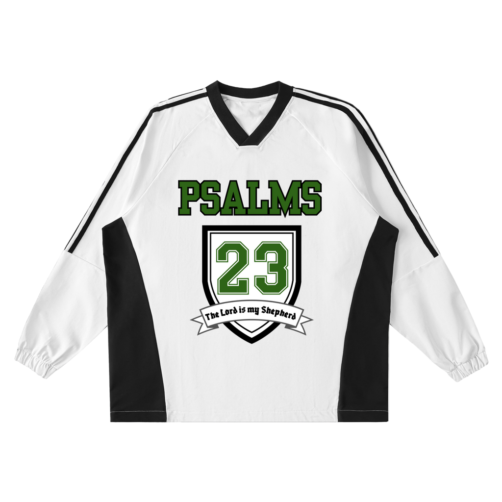 Psalms 23 Jersey Crew Pullover