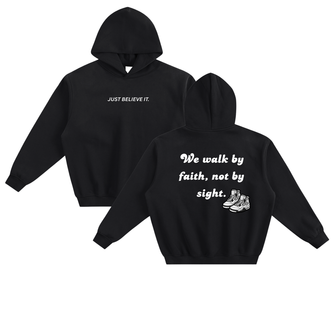 Just Believe It Soft Boxy Hoodie