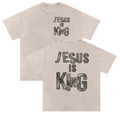 Jesus is King Snow Washed Tee