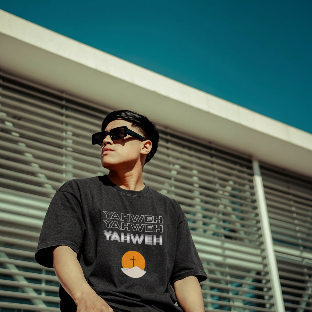 Yahweh Snow Washed Tee