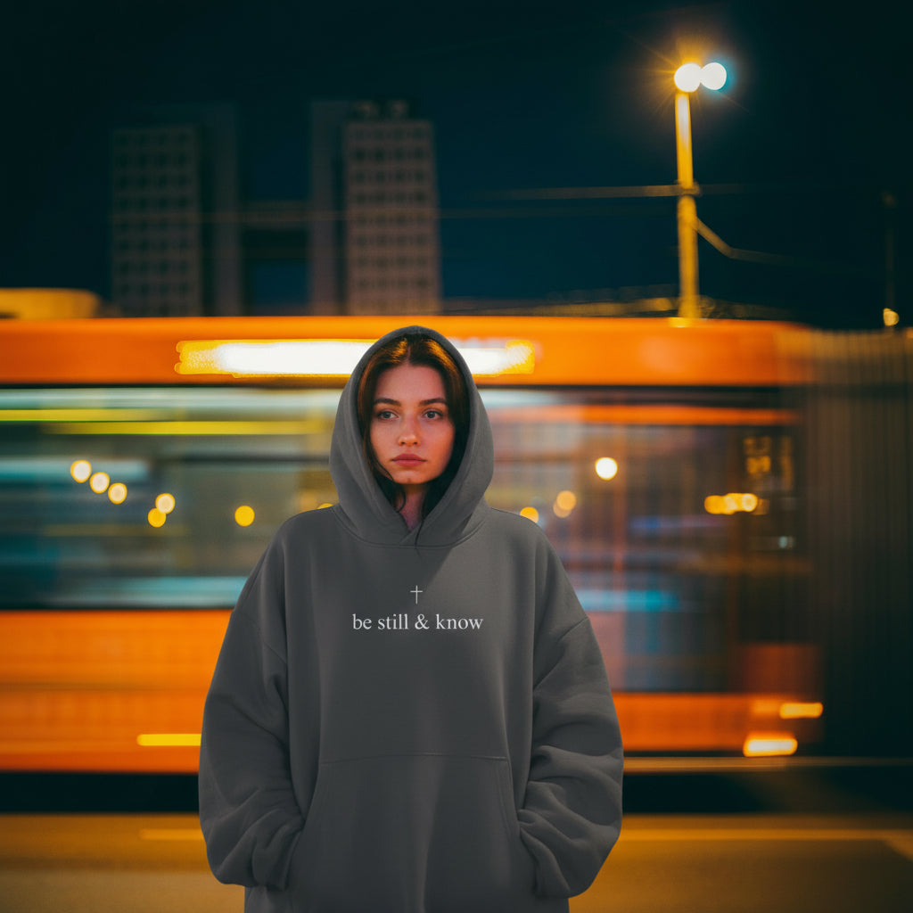 Be Still & Know Oversized Ultra Soft Hoodie