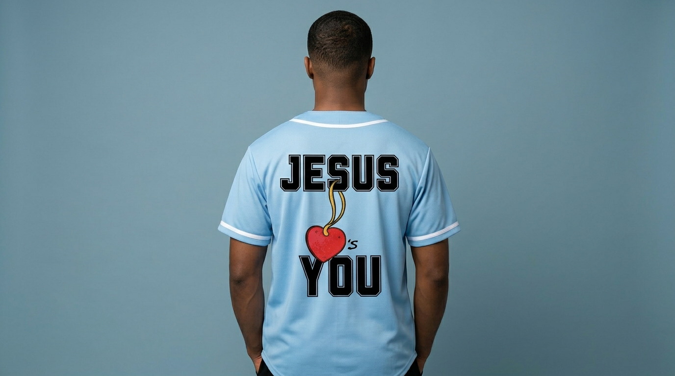 Jesus Loves You Baseball Jersey