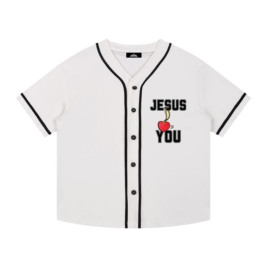 Jesus Loves You Baseball Jersey