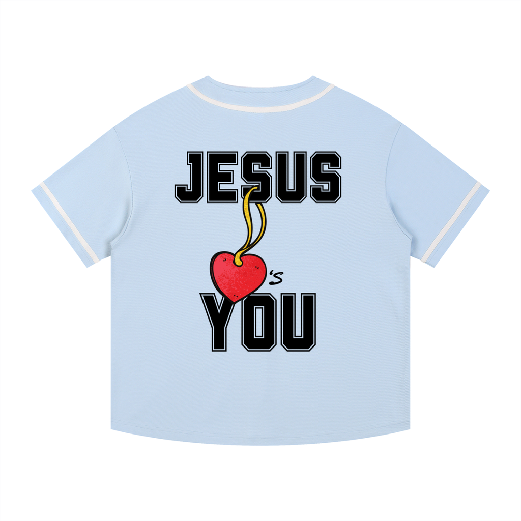 Jesus Loves You Baseball Jersey