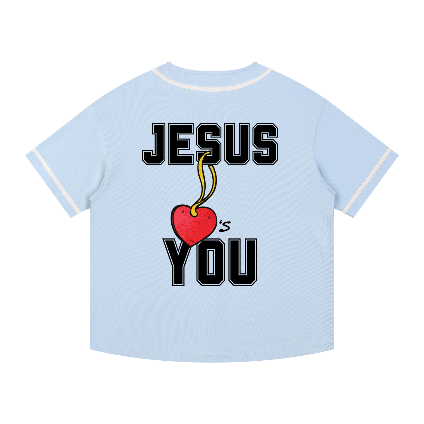 Jesus Loves You Baseball Jersey