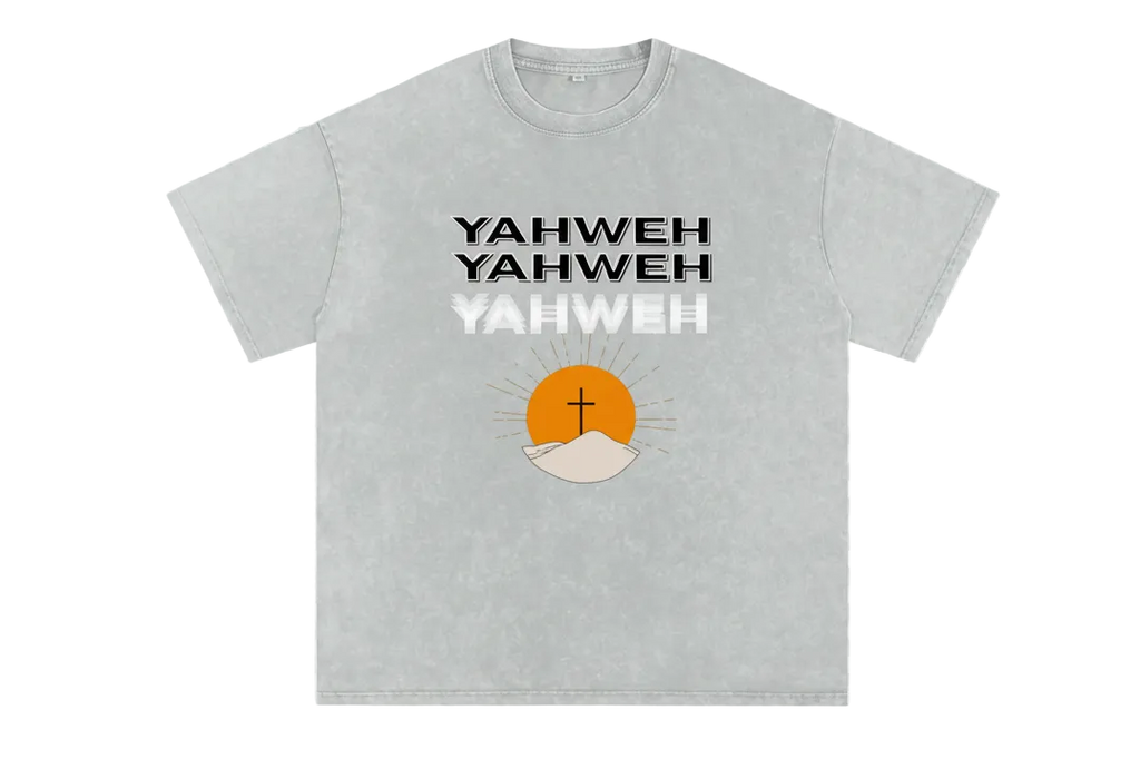 Yahweh Snow Washed Tee