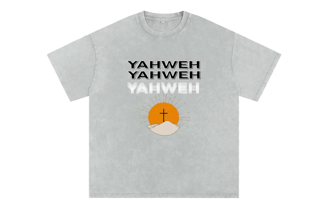 Yahweh Snow Washed Tee