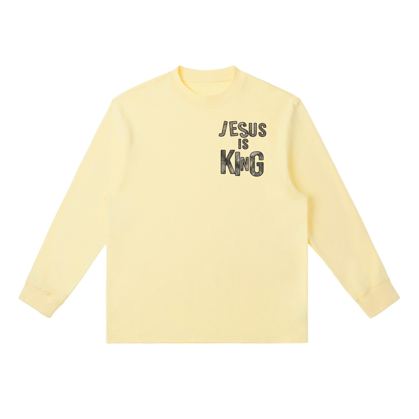 Jesus is King Long-Sleeve Tee