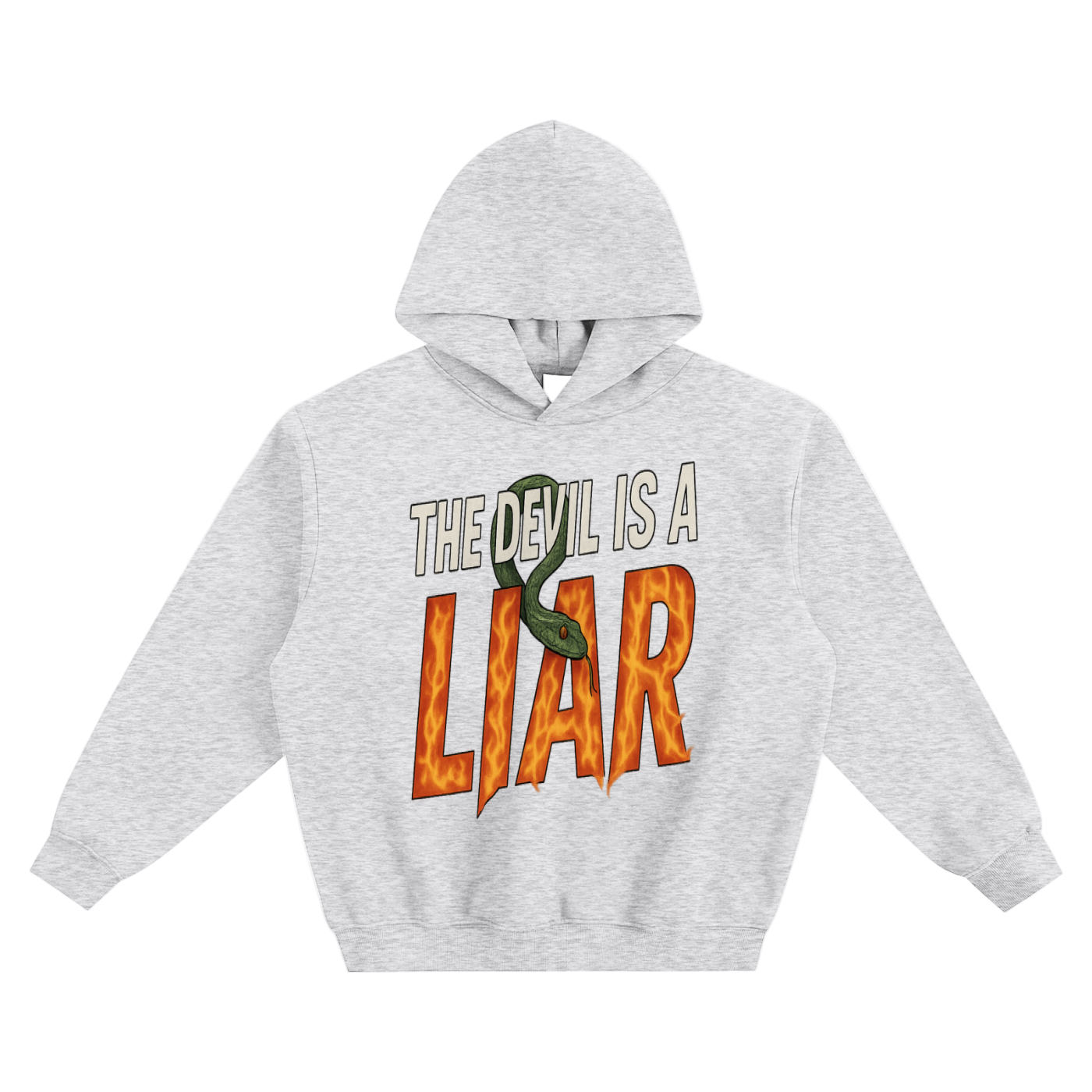 The Devil is a Liar Soft Boxy Hoodie