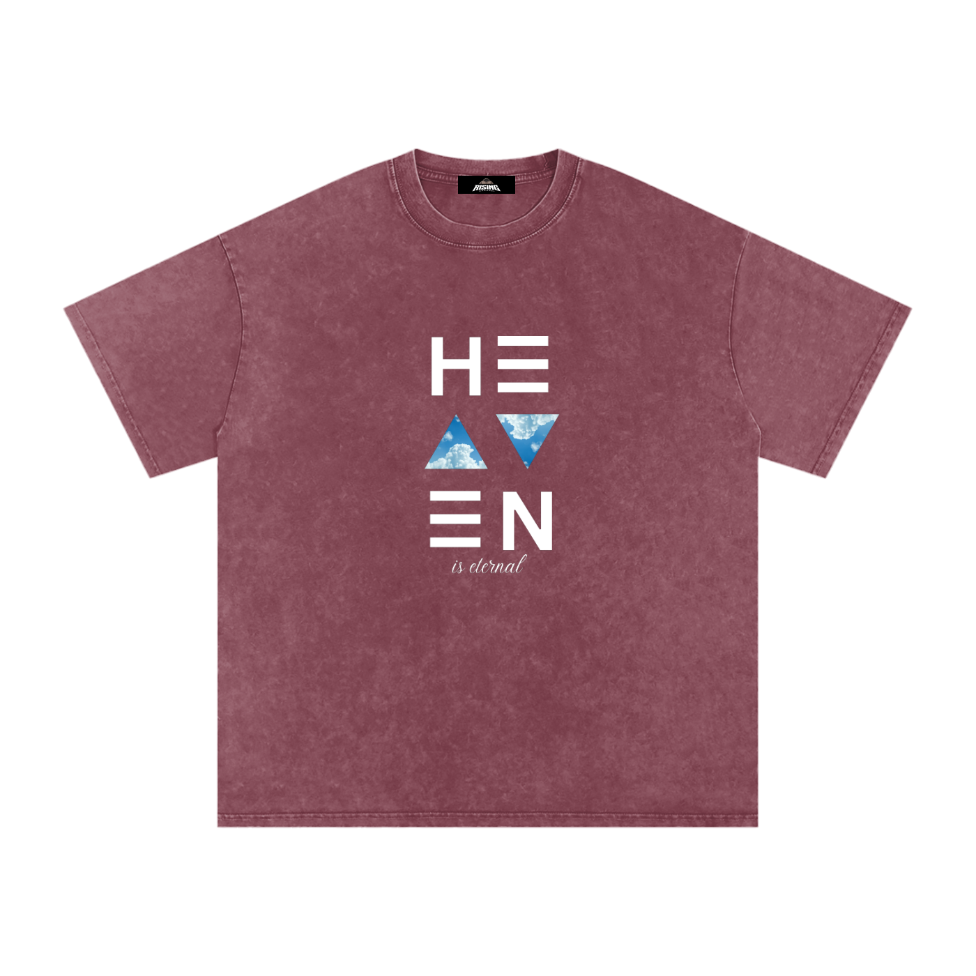 HEAVN Is Eternal Snow Washed Tee