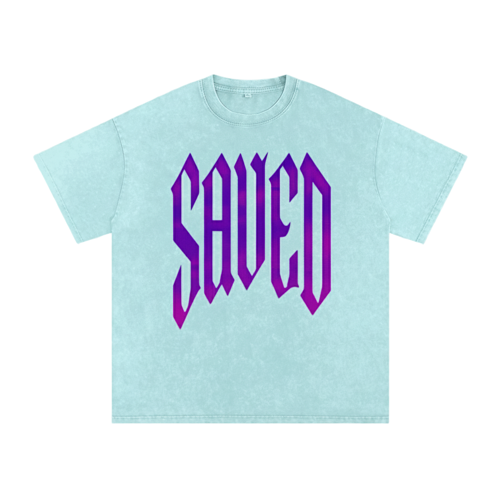 SAVED Snow Washed Tee