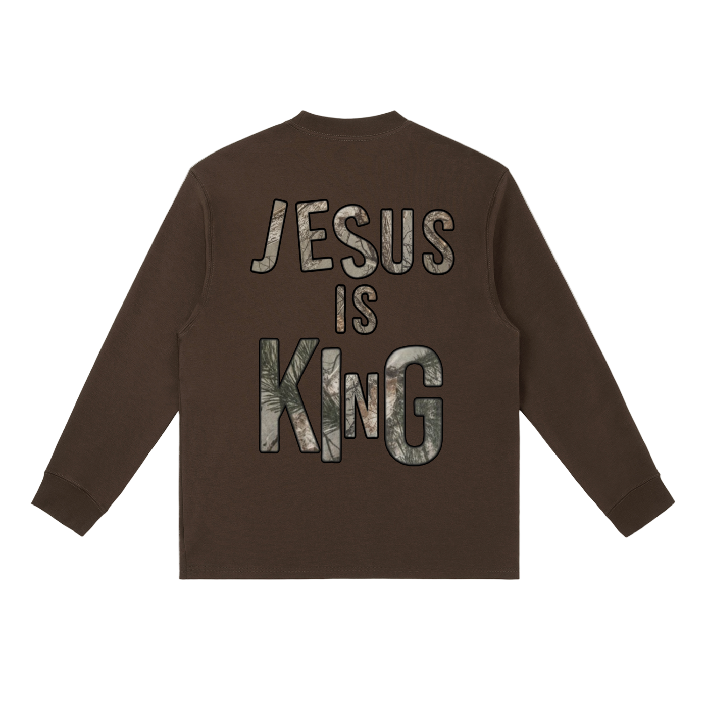 Jesus is King Long-Sleeve Tee