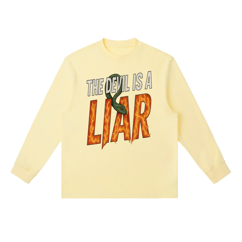 The Devil Is a Liar Long-Sleeve Tee