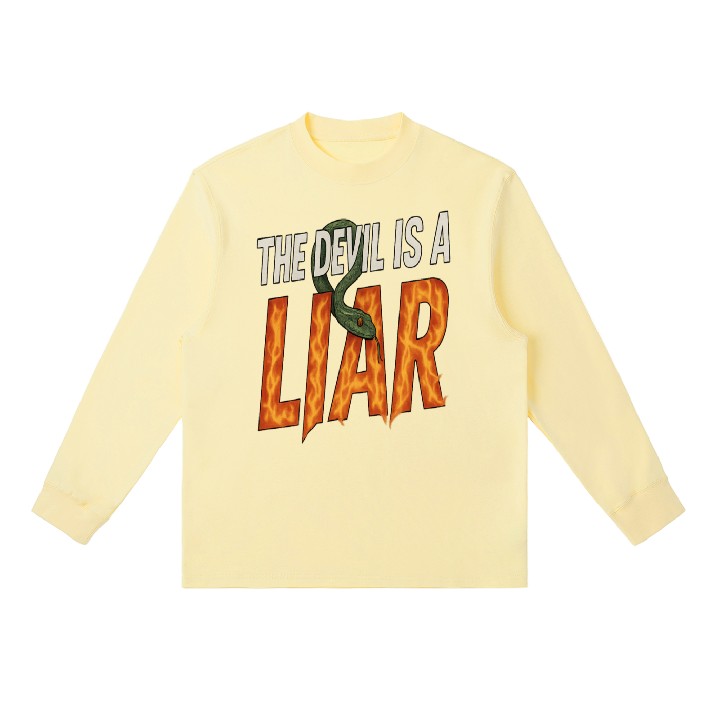 The Devil Is a Liar Long-Sleeve Tee
