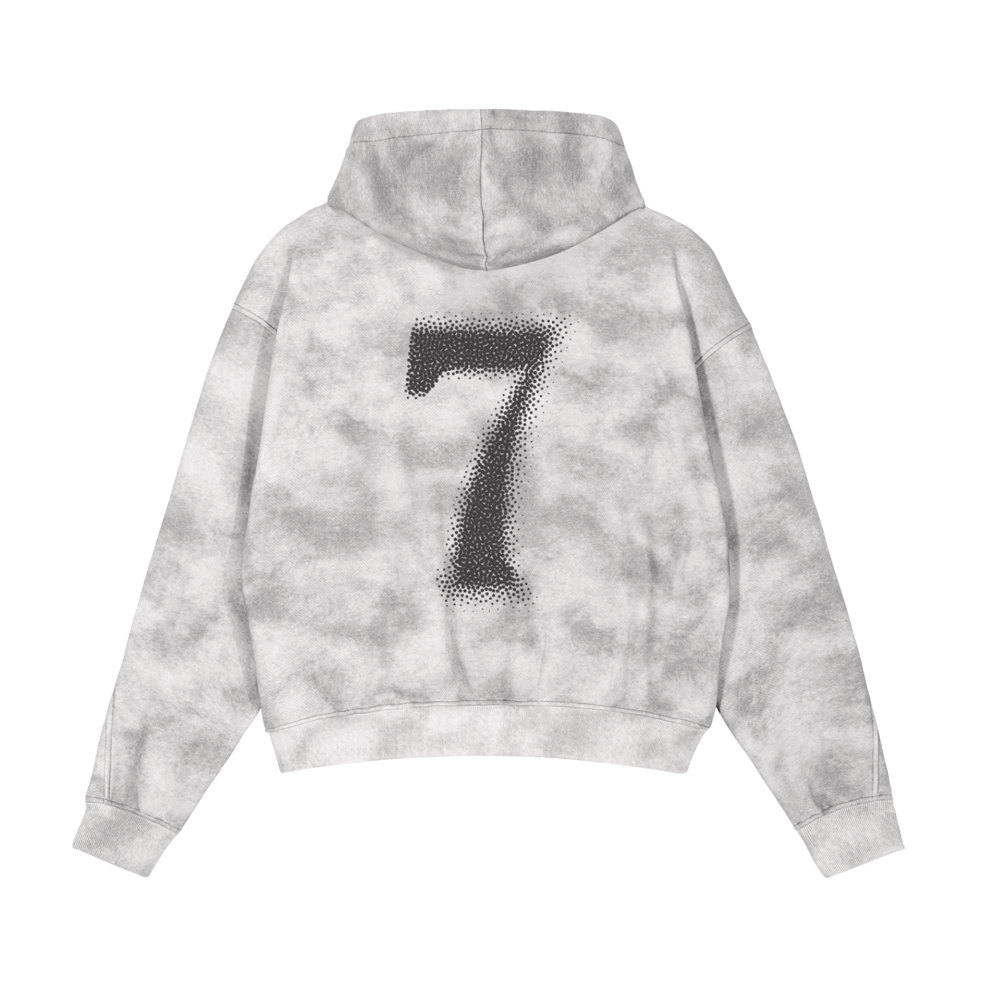 KNGDM Cropped Artic Camo Zip Up