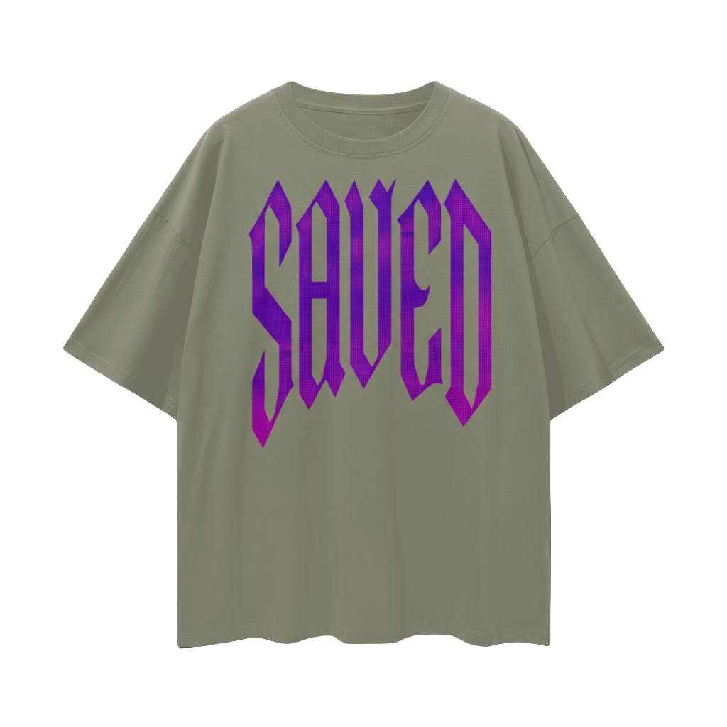 SAVED Loose Drop Shoulder T-Shirt