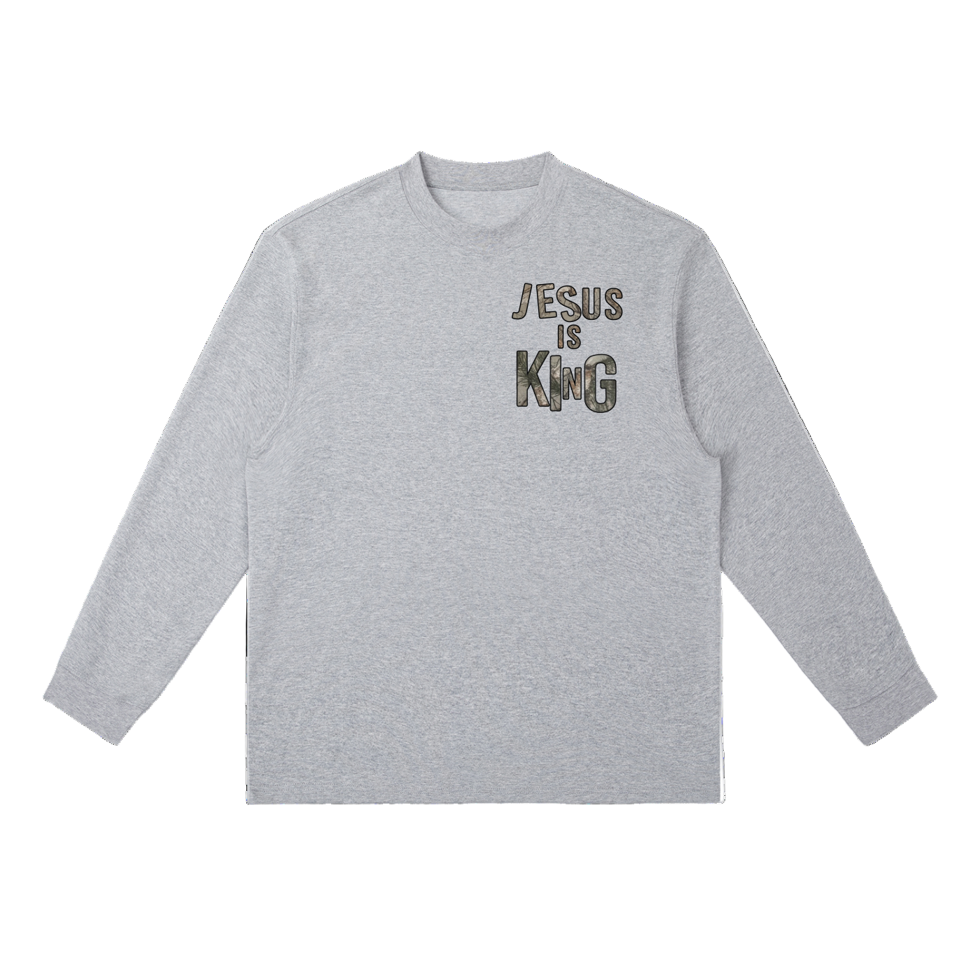 Jesus is King Long-Sleeve Tee