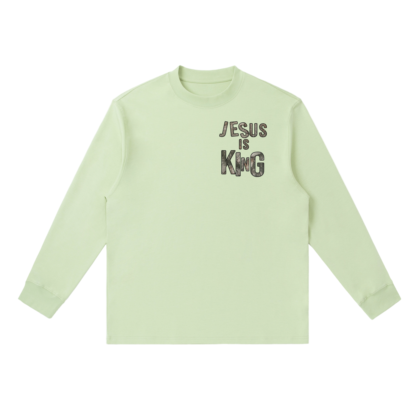 Jesus is King Long-Sleeve Tee