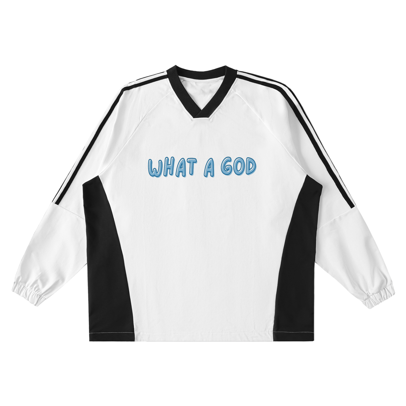 What a God Jersey Crew Pullover