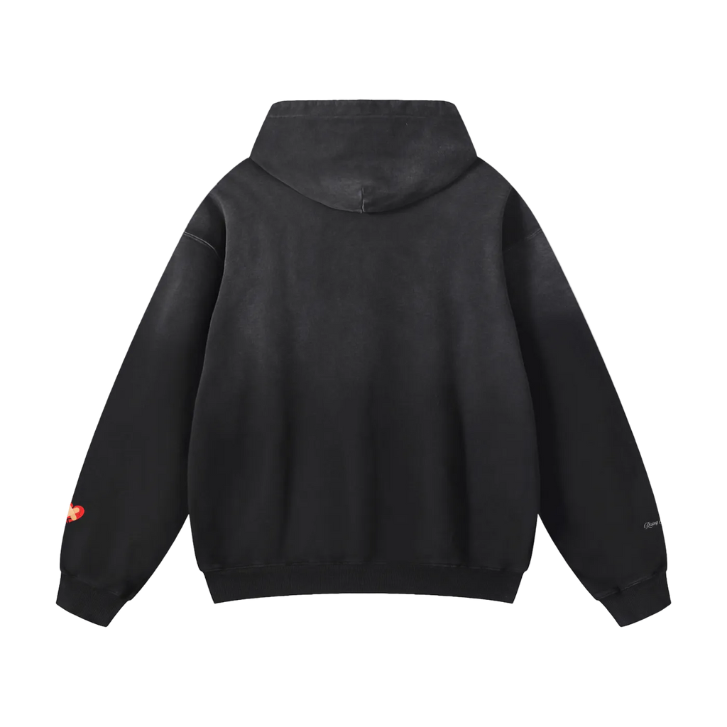 My Jesus Heals Sunfaded Oversized Hoodie
