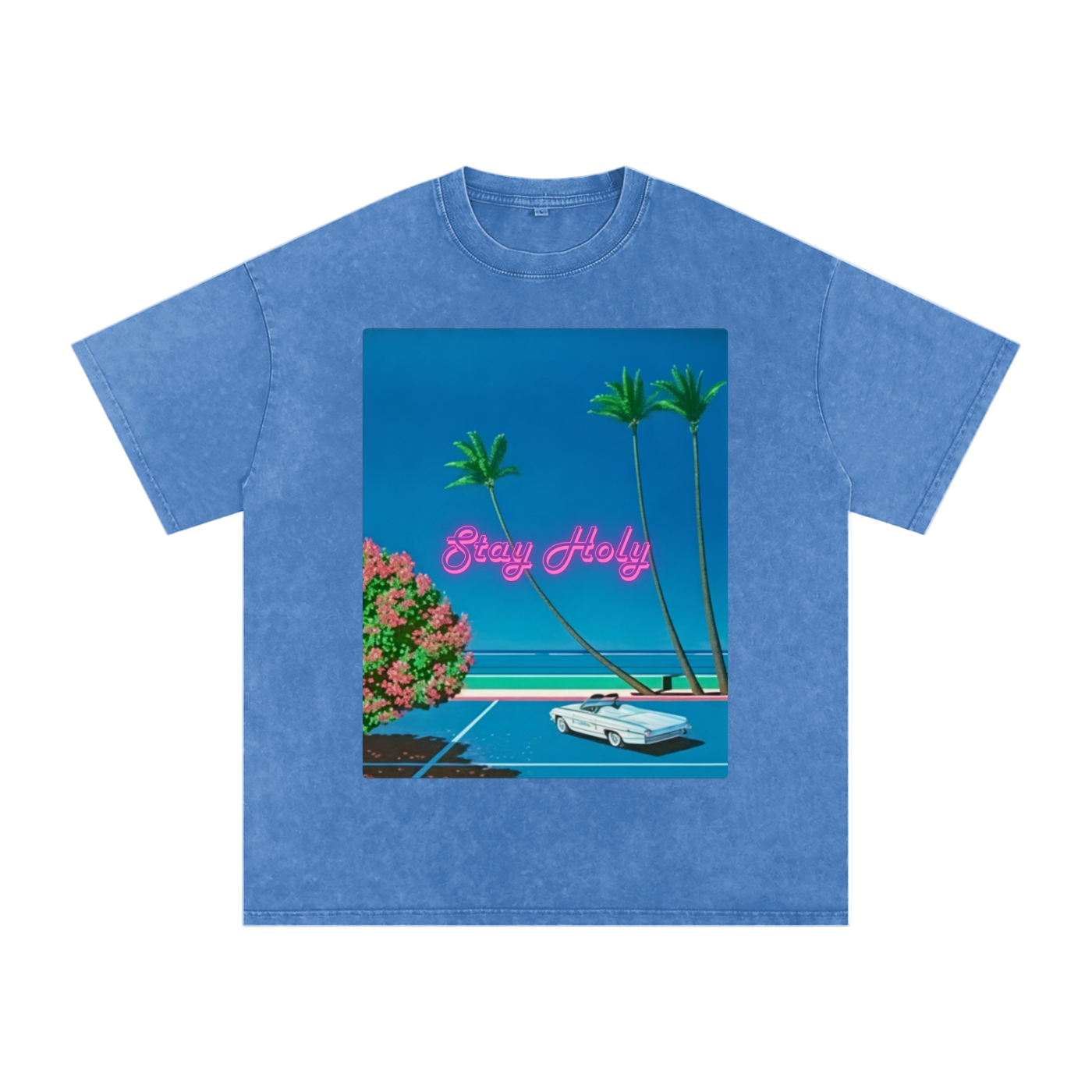 Stay Holy 80’s Snow Washed Tee