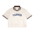 YAHWEH Striped Polo