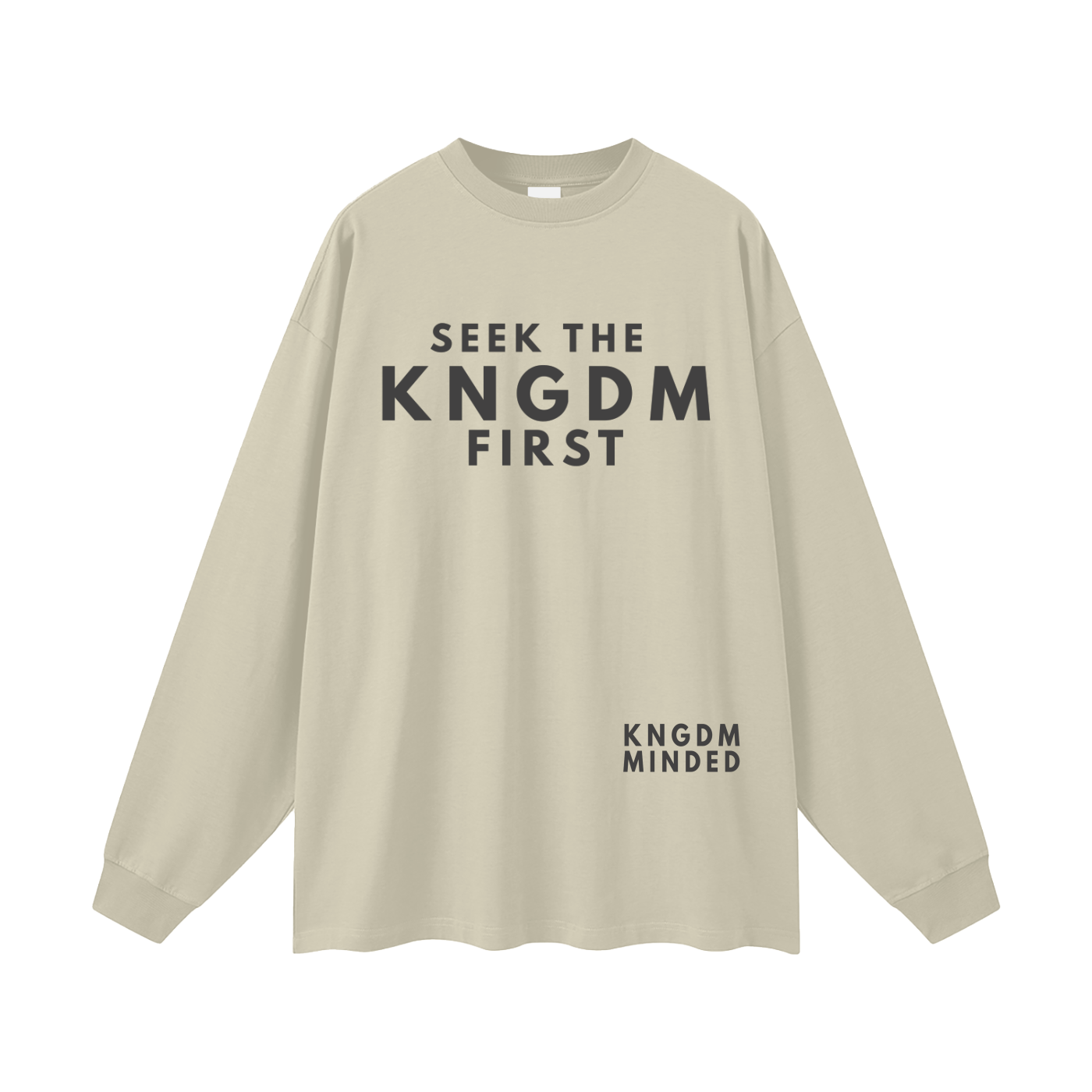 KNGDM  Heavyweight Oversized L/S Tee