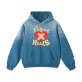 My Jesus Heals Sunfaded Oversized Hoodie