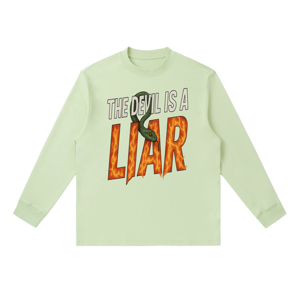 The Devil Is a Liar Long-Sleeve Tee