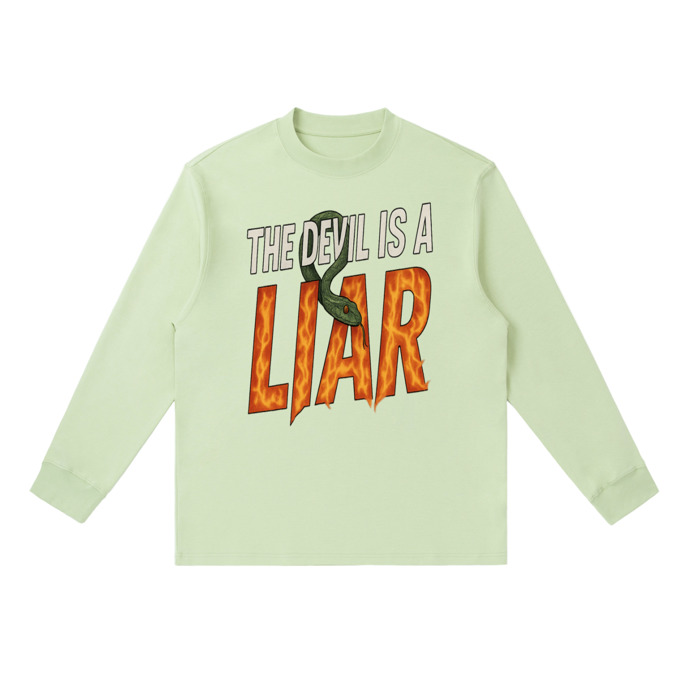 The Devil Is a Liar Long-Sleeve Tee