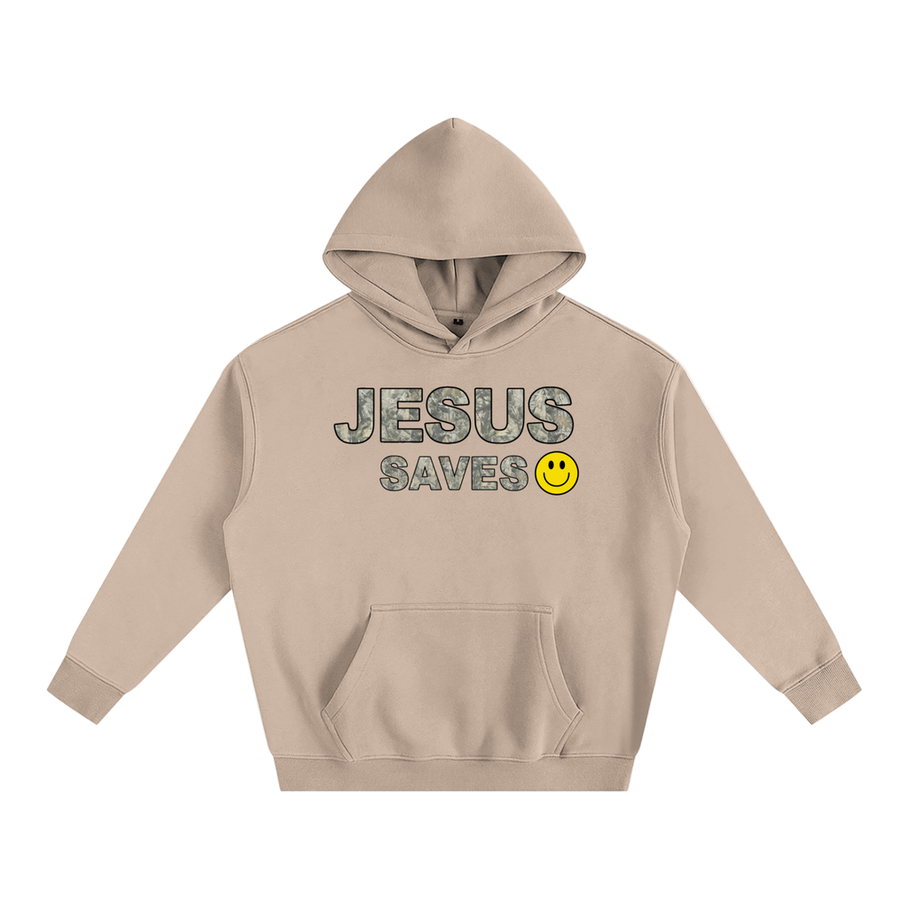 Jesus Saves Heavy Weight Oversized Ultra Soft Hoodie