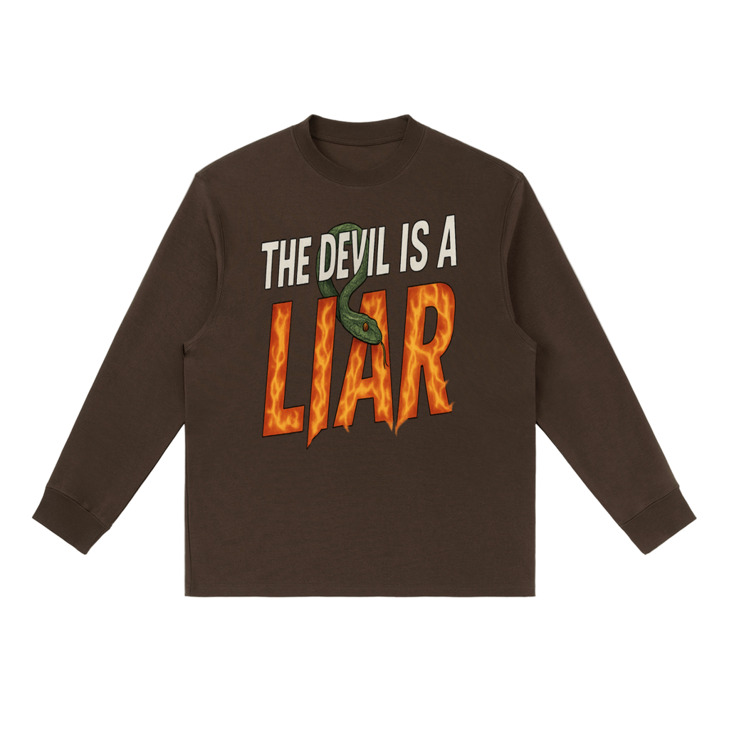 The Devil Is a Liar Long-Sleeve Tee