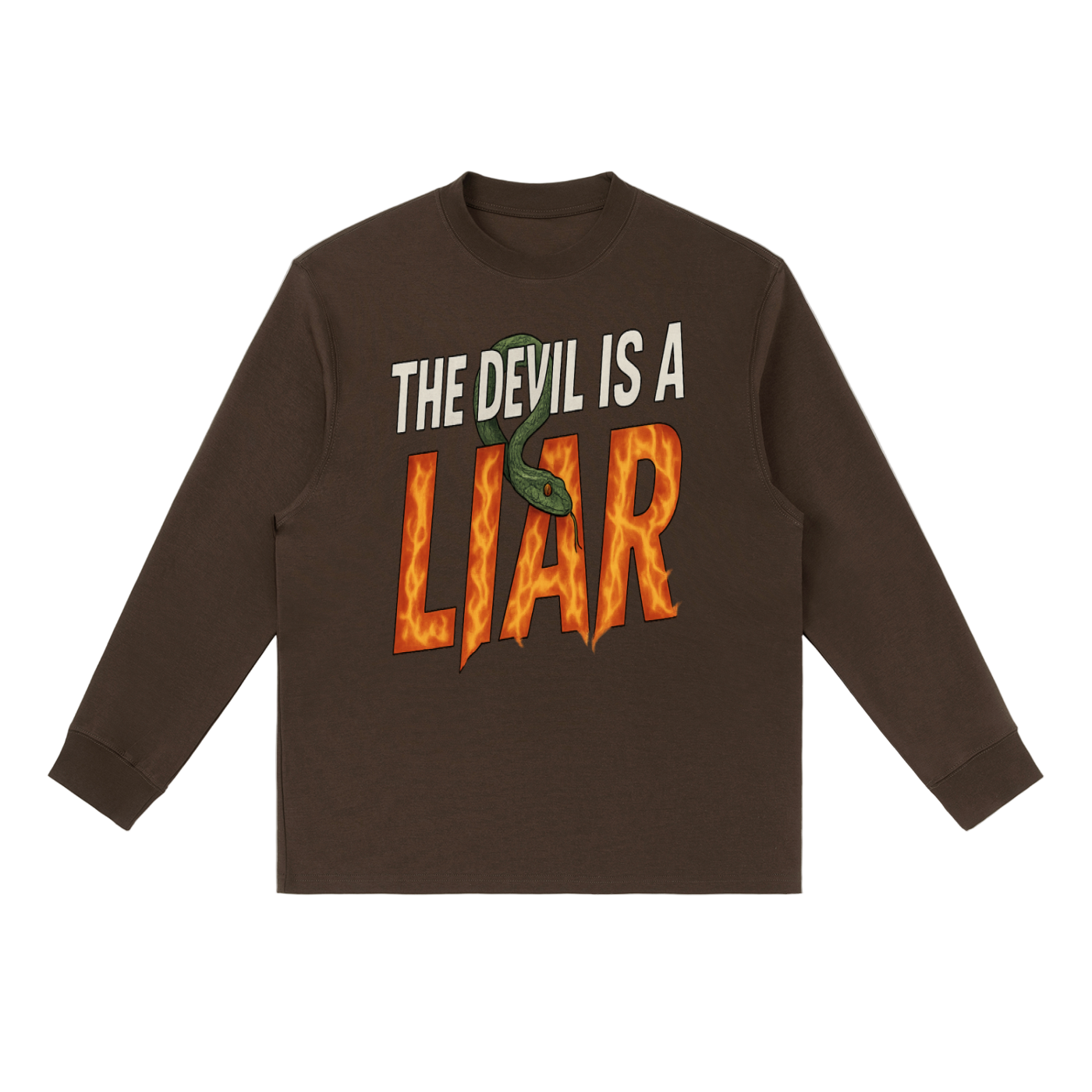 The Devil Is a Liar Long-Sleeve Tee