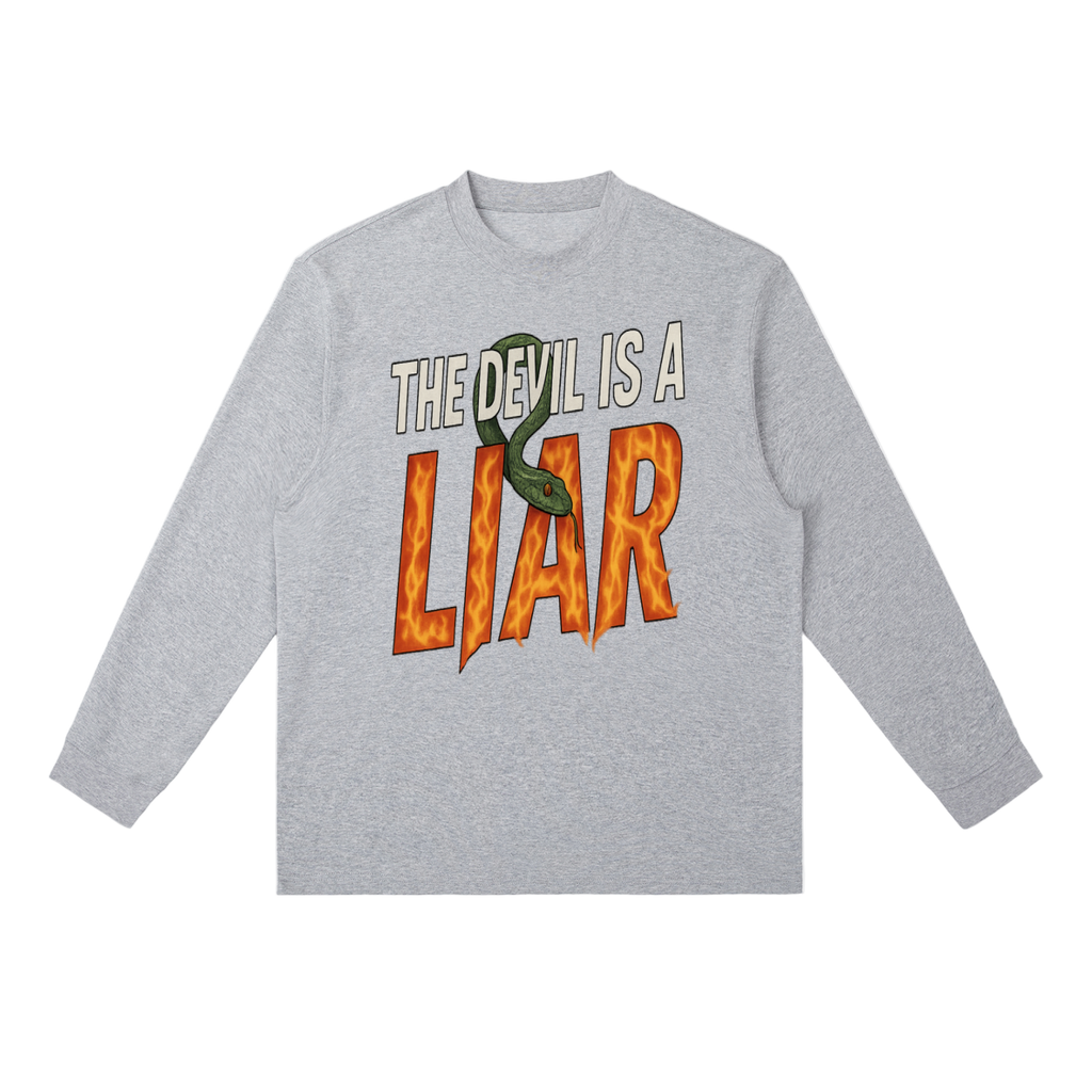 The Devil Is a Liar Long-Sleeve Tee