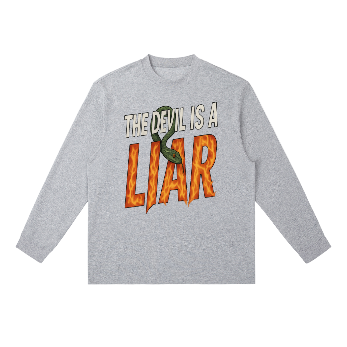 The Devil Is a Liar Long-Sleeve Tee