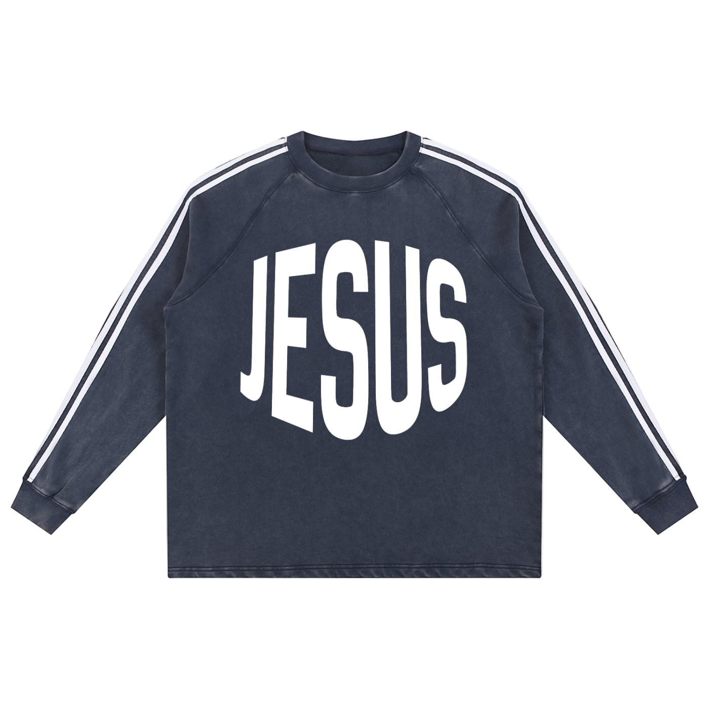 JESUS Snow Washed Sweatshirt