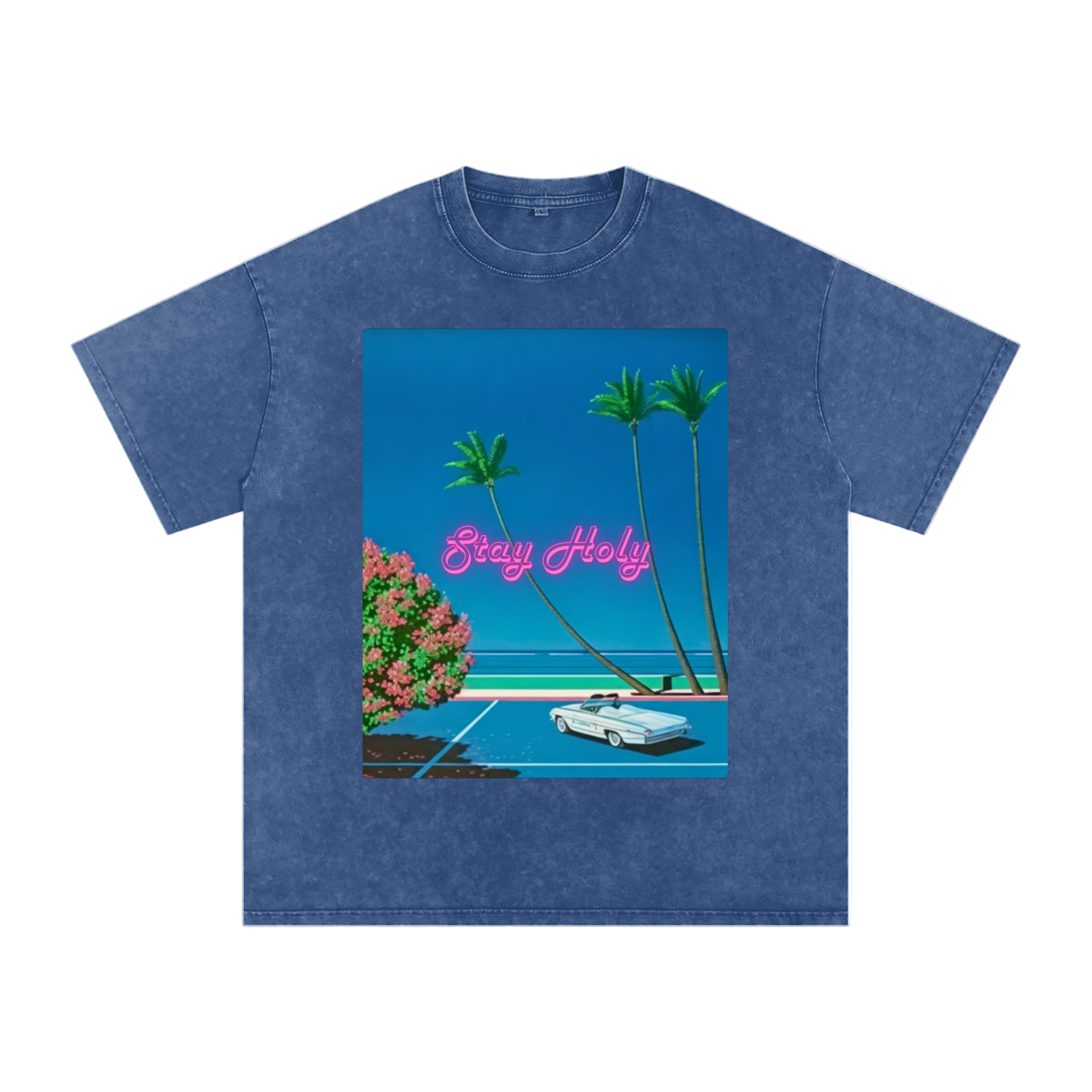 Stay Holy 80’s Snow Washed Tee