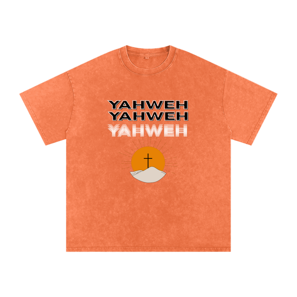 Yahweh Snow Washed Tee